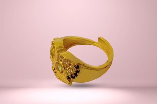 Abhimantrit Owl Ring